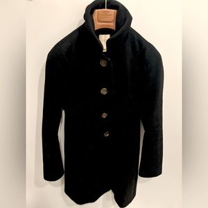 Women’s J. Crew Ruffle High Collar Coat